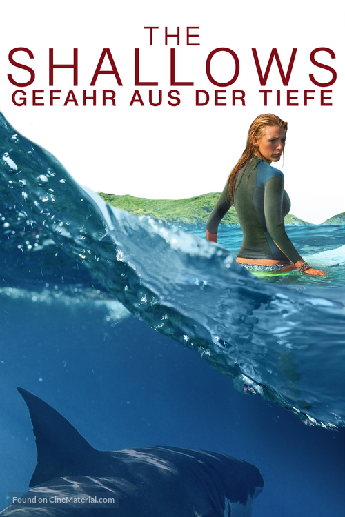 The Shallows - German Movie Cover