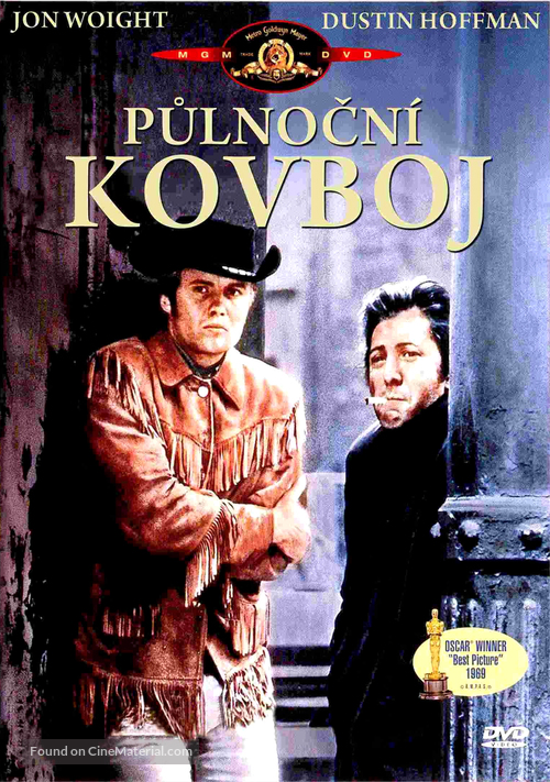 Midnight Cowboy - Czech DVD movie cover