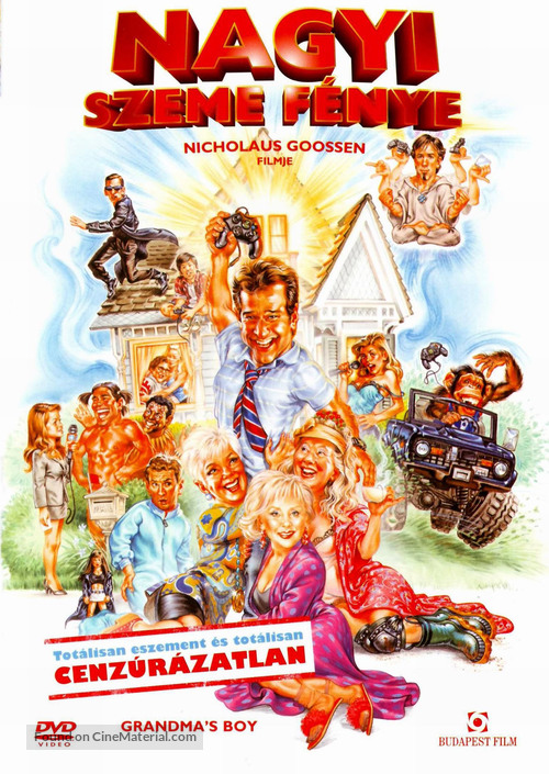 Grandma&#039;s Boy - Hungarian DVD movie cover