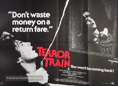 Terror Train - British Movie Poster