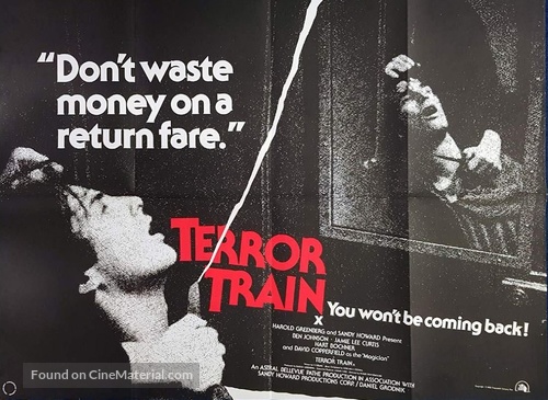 Terror Train - British Movie Poster