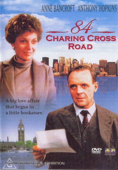 84 Charing Cross Road - Australian Movie Cover