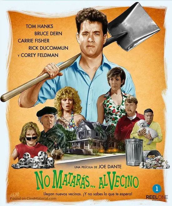 The &#039;Burbs - Spanish Movie Cover