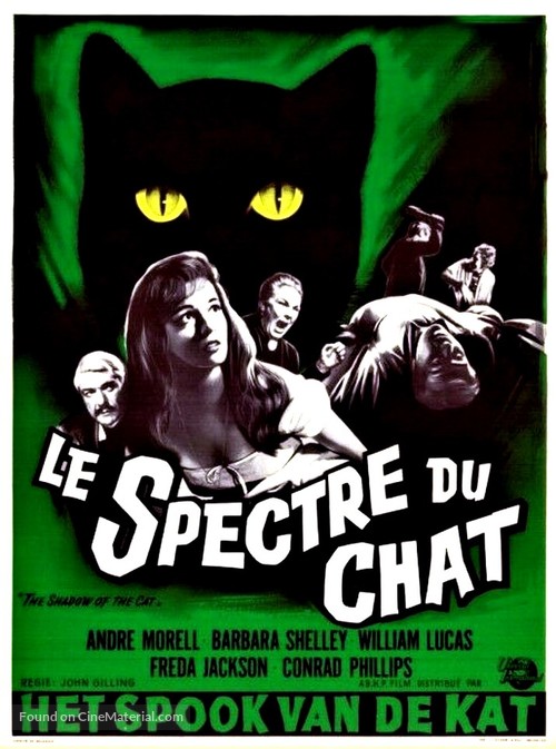 Shadow of the Cat - Belgian Movie Poster