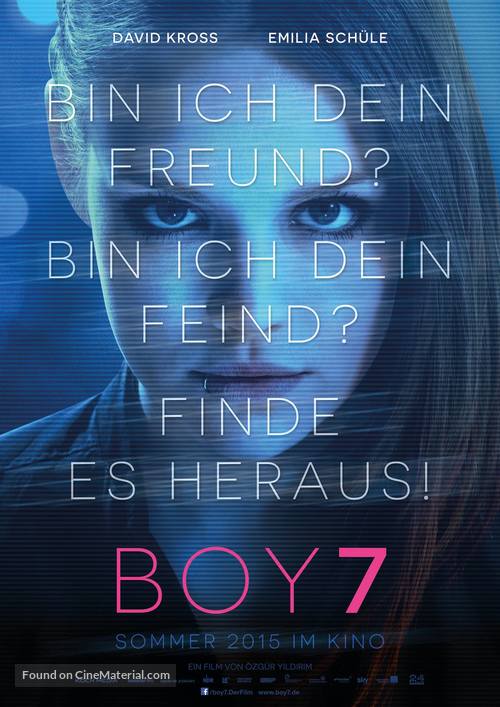 Boy 7 - German Movie Poster