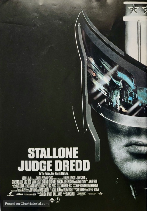 Judge Dredd - Japanese Movie Poster