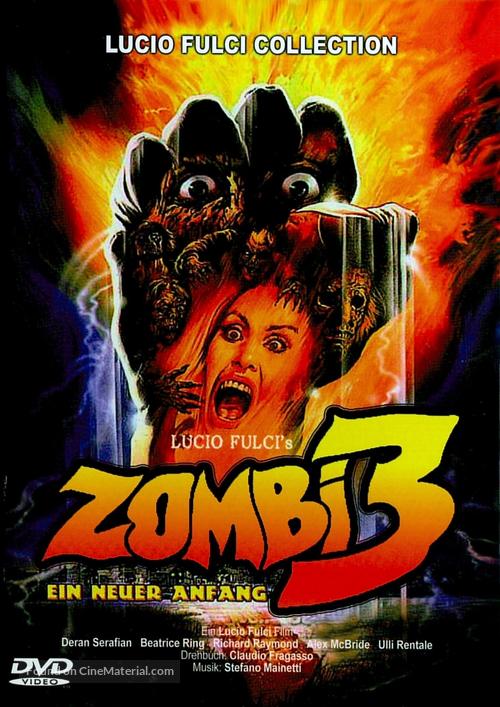 Zombi 3 - German DVD movie cover