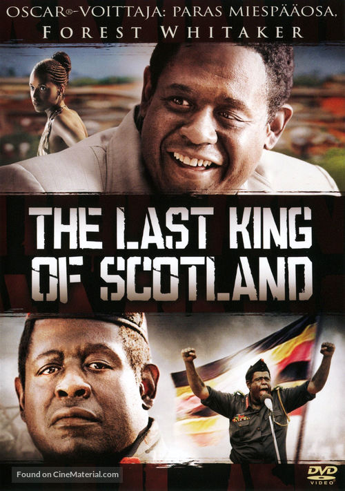 The Last King of Scotland - Finnish DVD movie cover