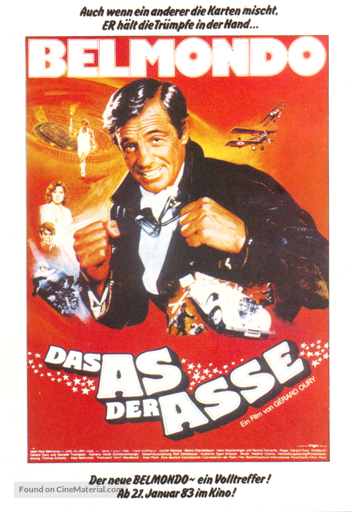 L&#039;as des as - German Movie Poster