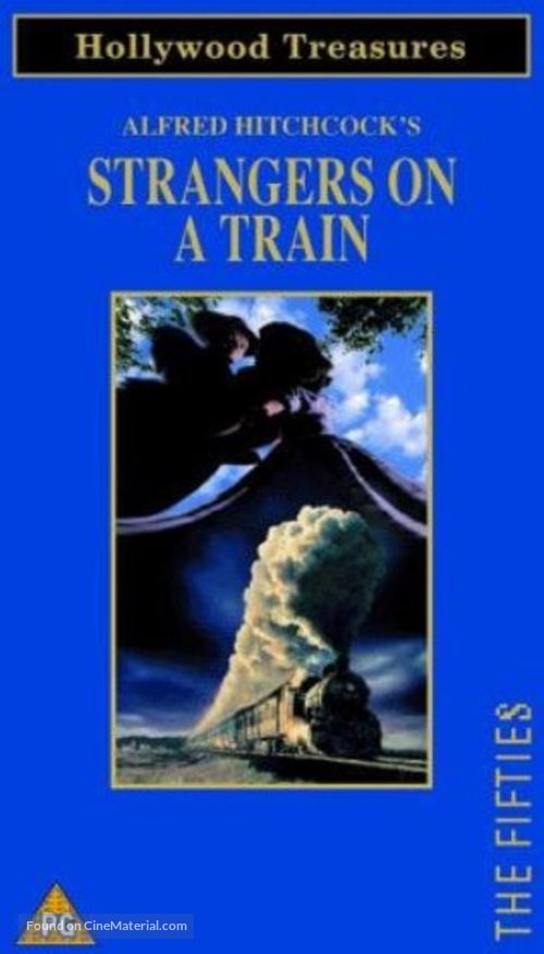 Strangers on a Train - British VHS movie cover