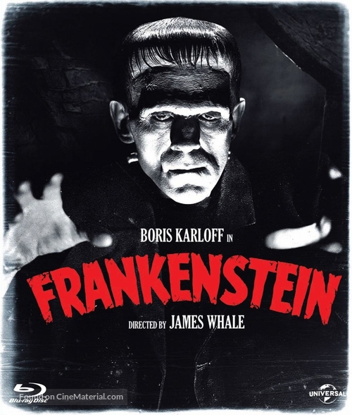 Frankenstein - Blu-Ray movie cover