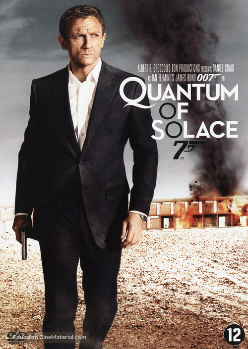 Quantum of Solace - Dutch Movie Cover
