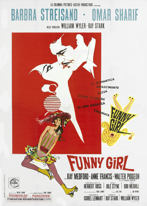 Funny Girl - Italian Movie Poster