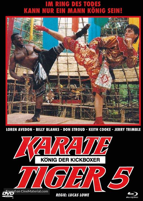 The King of the Kickboxers - German Movie Cover
