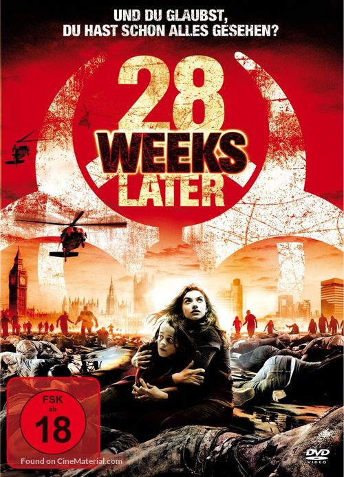 28 Weeks Later - German Movie Cover