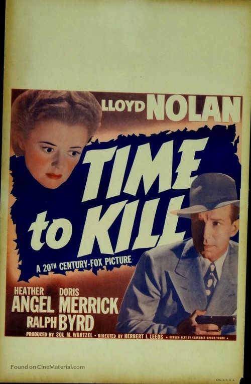 Time to Kill - Movie Poster