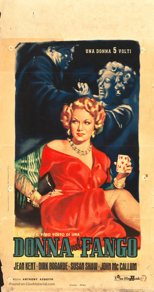 The Woman in Question - Italian Movie Poster