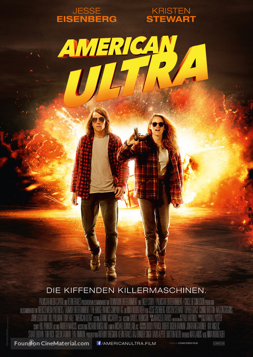 American Ultra - German Movie Poster