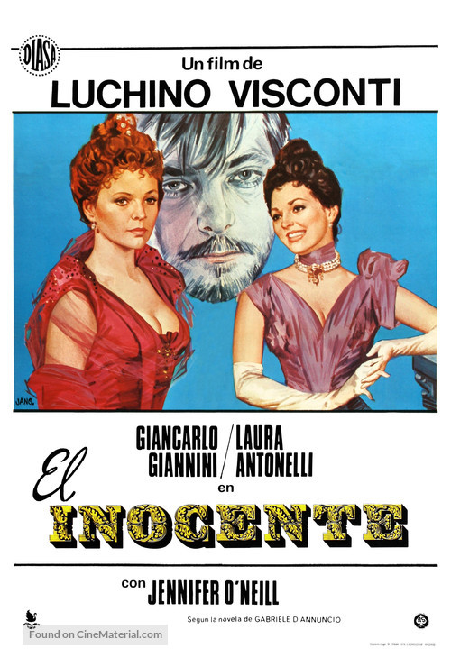 L&#039;innocente - Spanish Movie Poster
