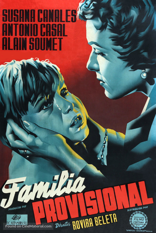 Familia provisional - Spanish Movie Poster