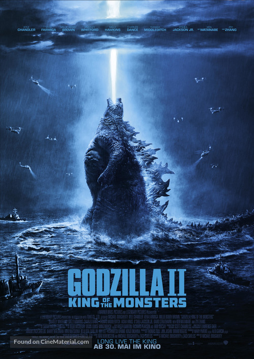 Godzilla: King of the Monsters - German Movie Poster