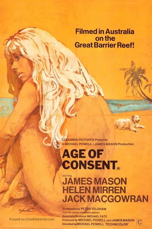 Age of Consent - British Movie Poster