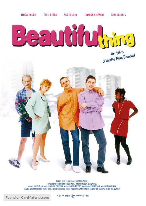 Beautiful Thing - French Movie Poster