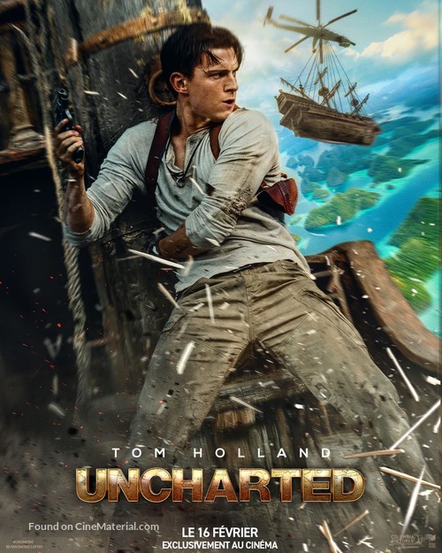 Uncharted - French Movie Poster