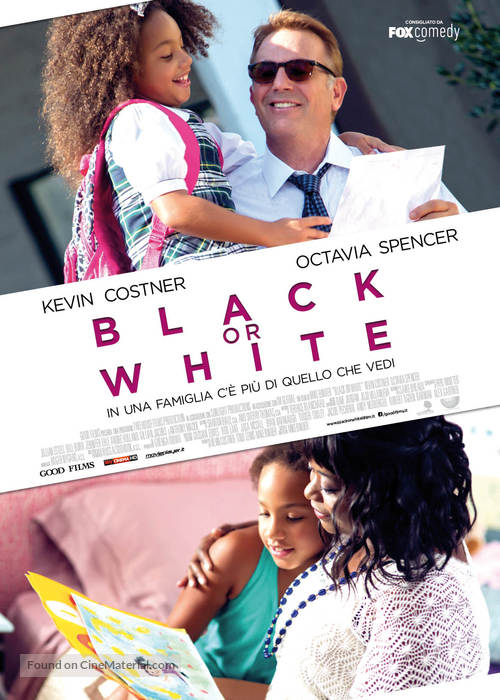 Black or White - Italian Movie Poster
