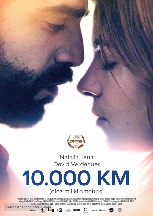 10.000 Km - Dutch Movie Poster