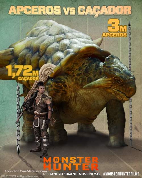 Monster Hunter - Brazilian Movie Poster