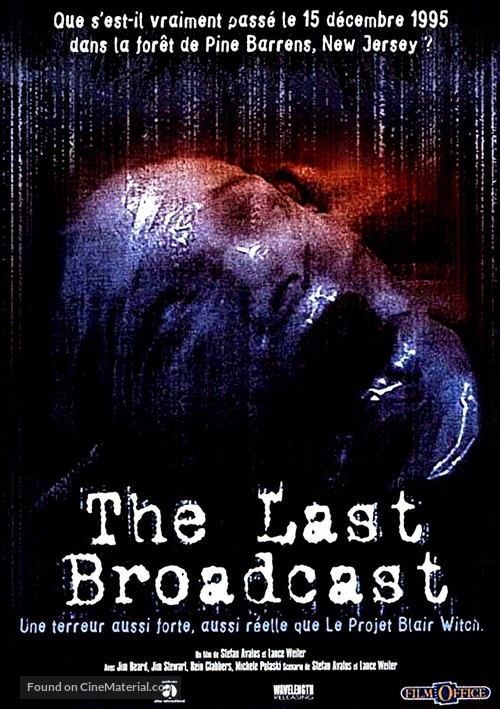 The Last Broadcast 1998 French Movie Cover