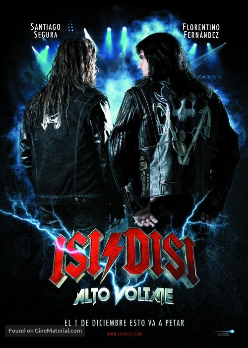 Isi &amp; Disi, alto voltaje - Spanish Movie Poster