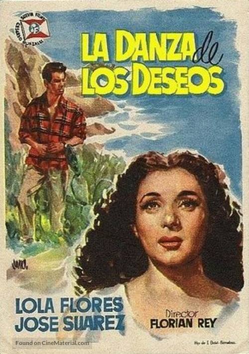 Danza de los deseos, La - Spanish Movie Poster
