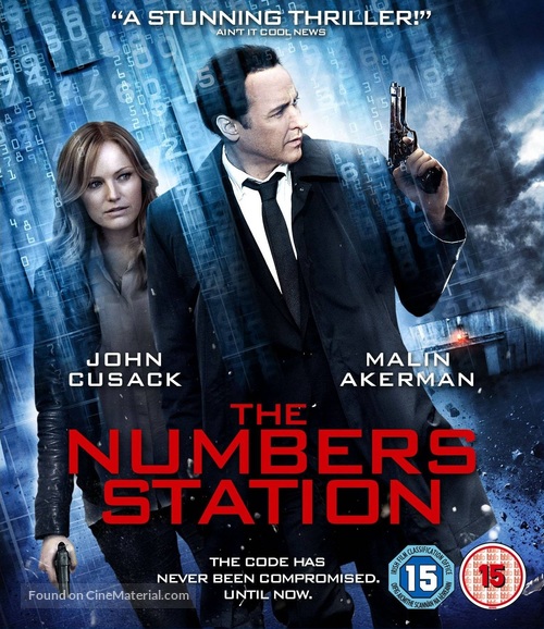 The Numbers Station - British Blu-Ray movie cover