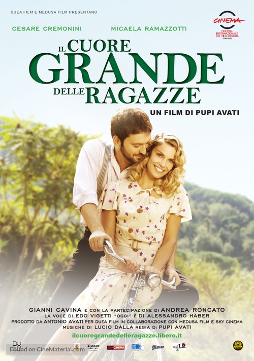 Il cuore grande delle ragazze - Italian Movie Poster