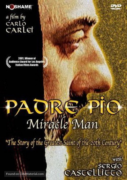 Padre Pio - DVD movie cover