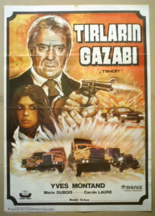 La menace - Turkish Movie Poster