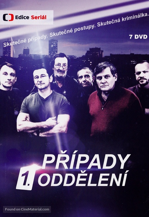 &quot;Pr&iacute;pady 1. oddelen&iacute;&quot; - Czech DVD movie cover