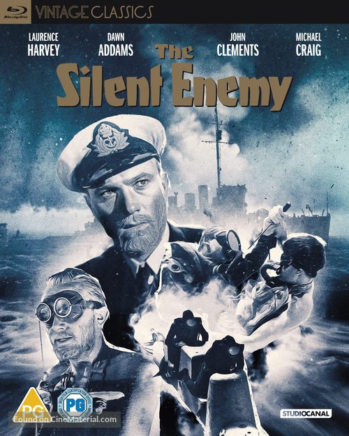 The Silent Enemy - British Blu-Ray movie cover