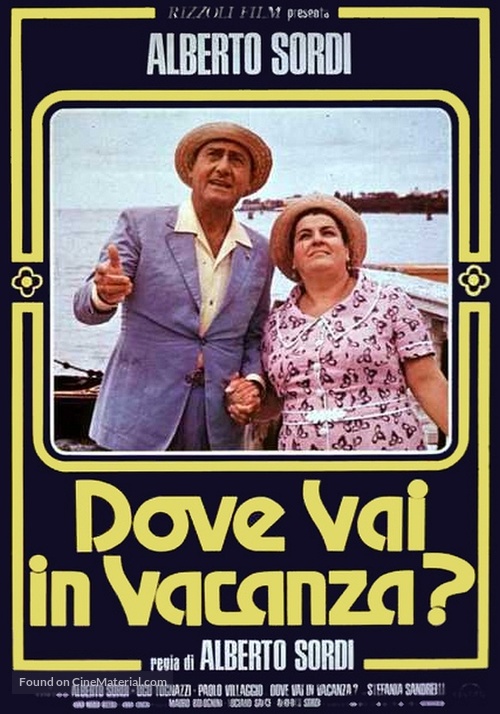 Dove vai in vacanza? - Italian Movie Poster