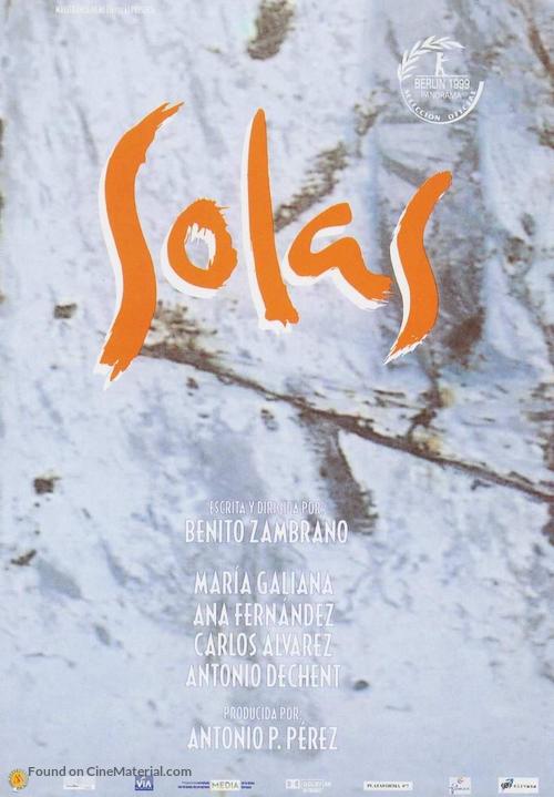 Solas - Spanish Movie Poster