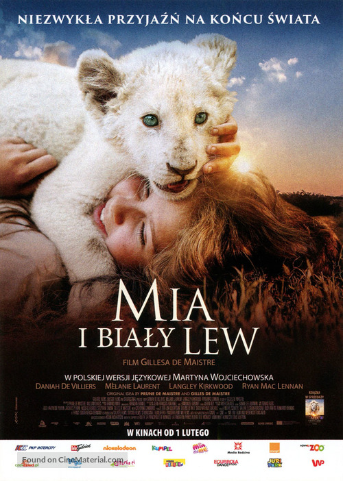 Mia et le lion blanc - Polish Movie Poster