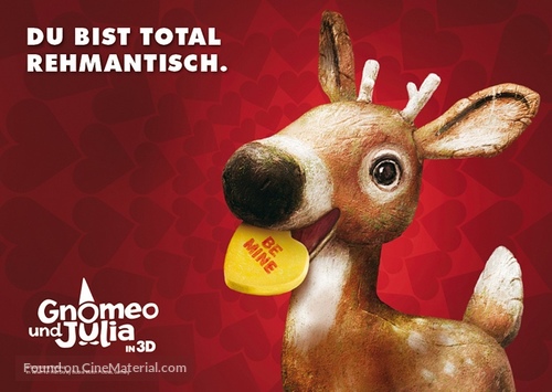 Gnomeo &amp; Juliet - German Movie Poster