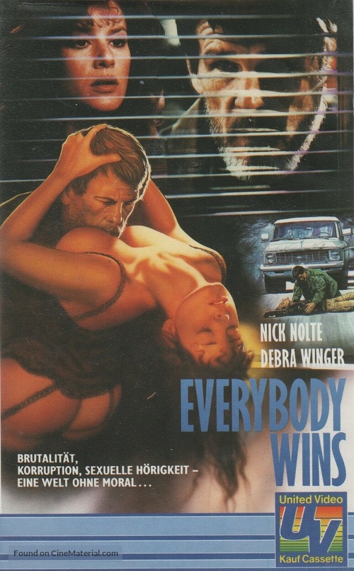 Everybody Wins - German VHS movie cover