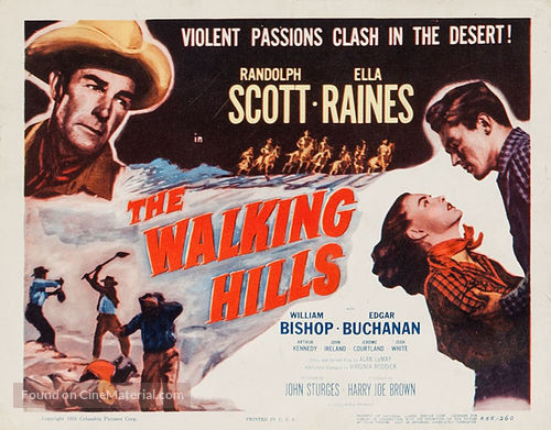 The Walking Hills - Movie Poster