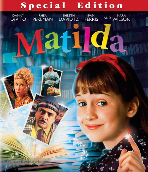 Matilda - Blu-Ray movie cover