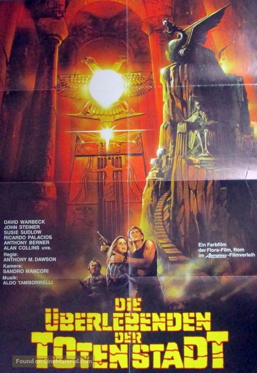 I sopravvissuti della citt&agrave; morta - German Movie Poster
