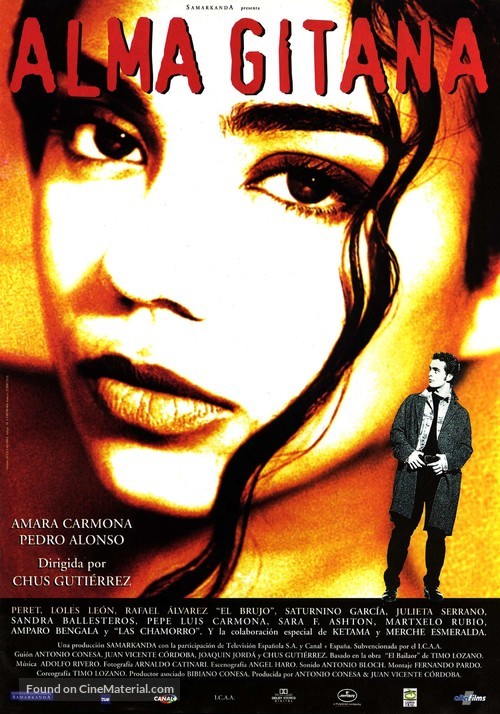 Alma gitana - Spanish poster