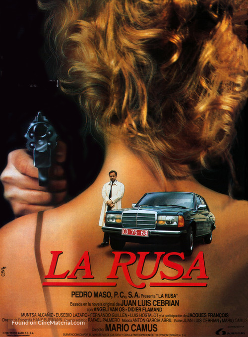 La rusa - Spanish Movie Poster